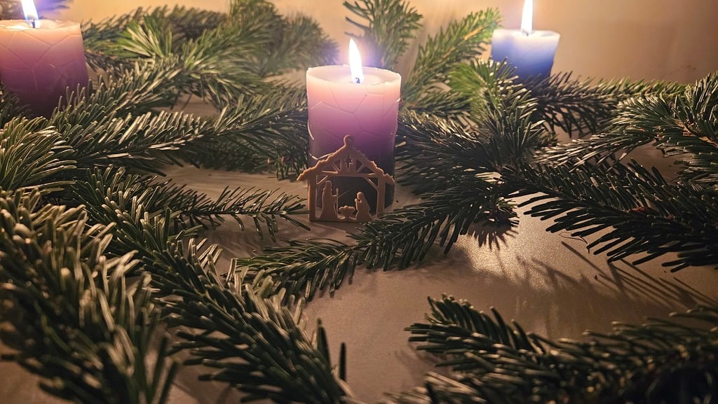 small nativity scene
