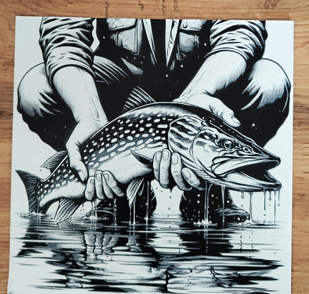 I caught a pike!