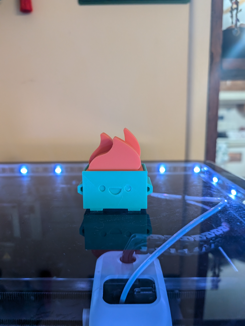 Dumpster Fire Desktop Toy