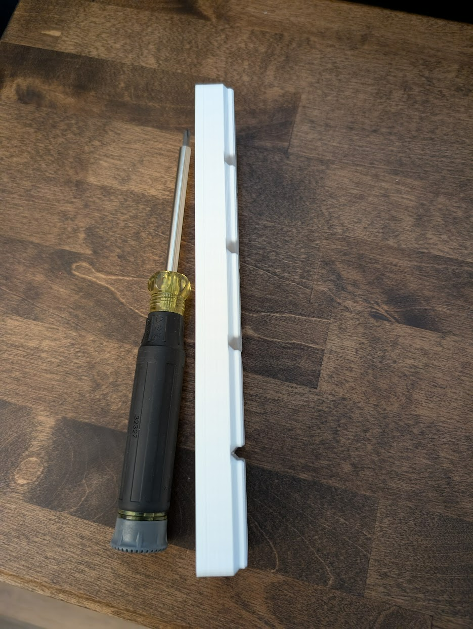 Gridfinity bin for Klein Precision Screwdriver Set