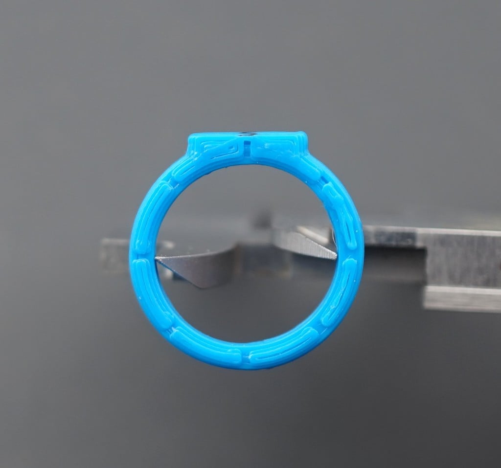 Ring size measuring set
