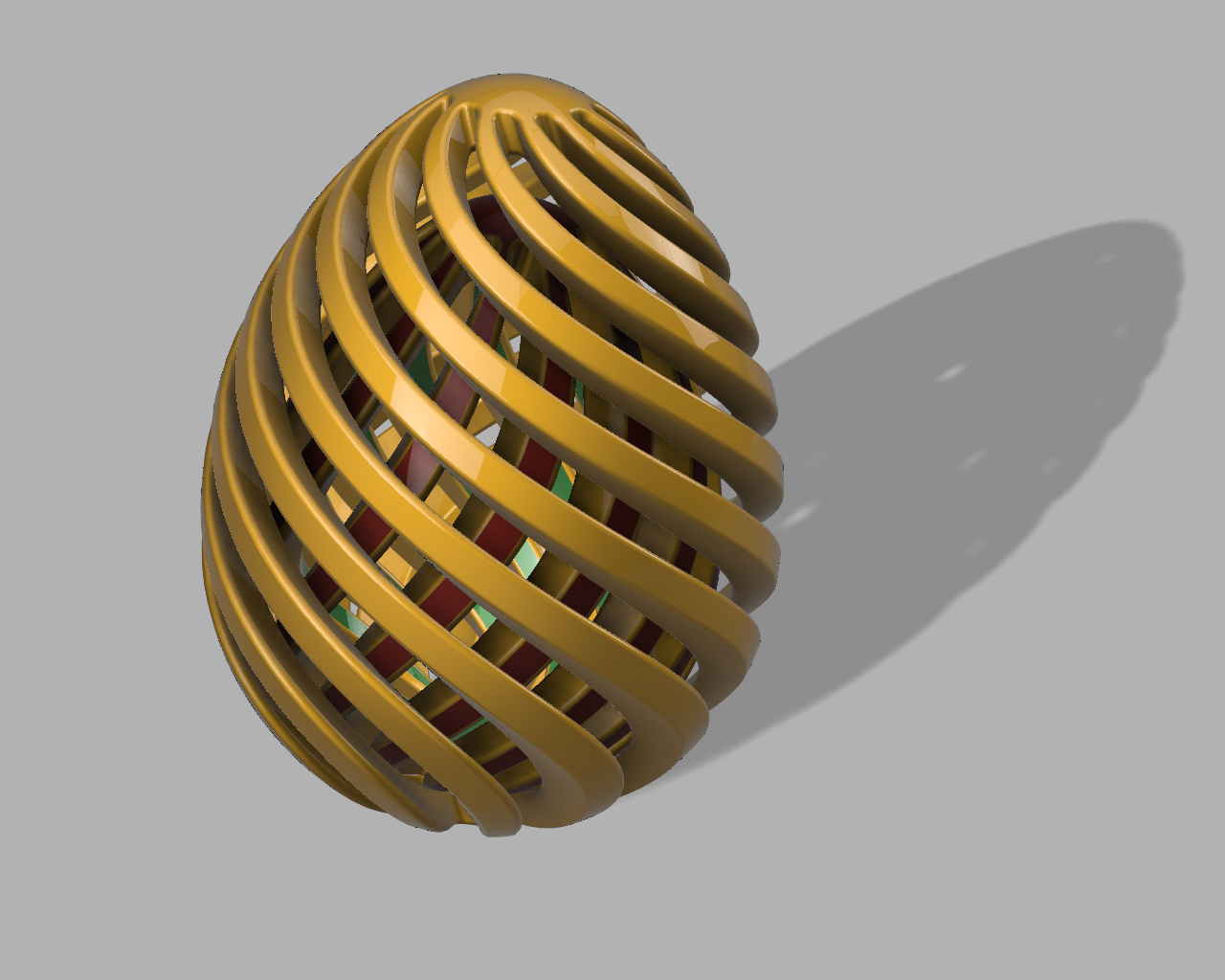 Twisted easter egg