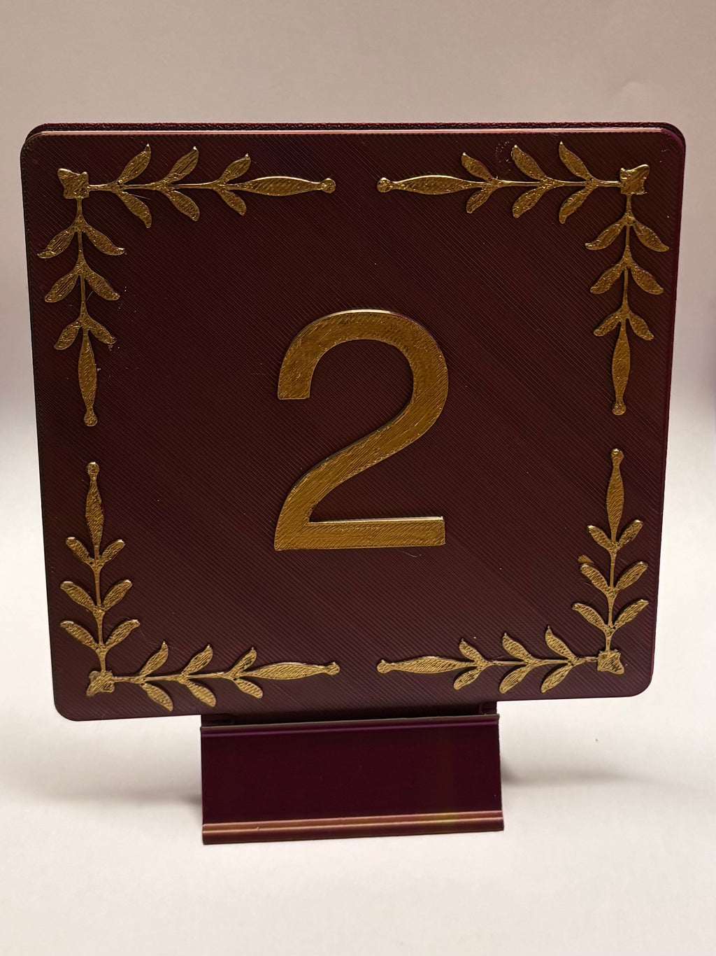 Table Numbers Customisable Design 2