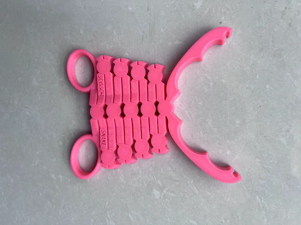 伸缩夹改进版， Scissor Snake Standard