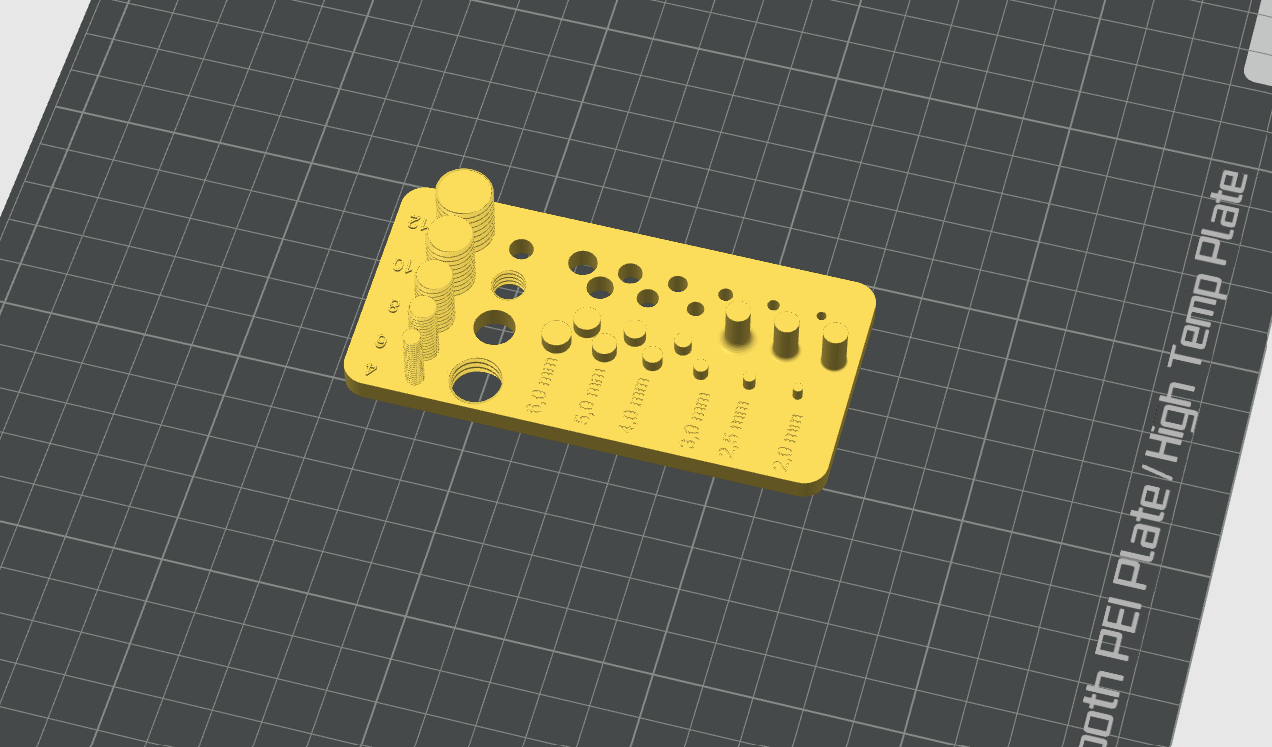 3D Print Tolerance and Reference Block