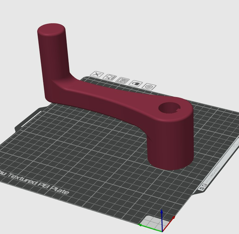 Strong Large Crank Handle