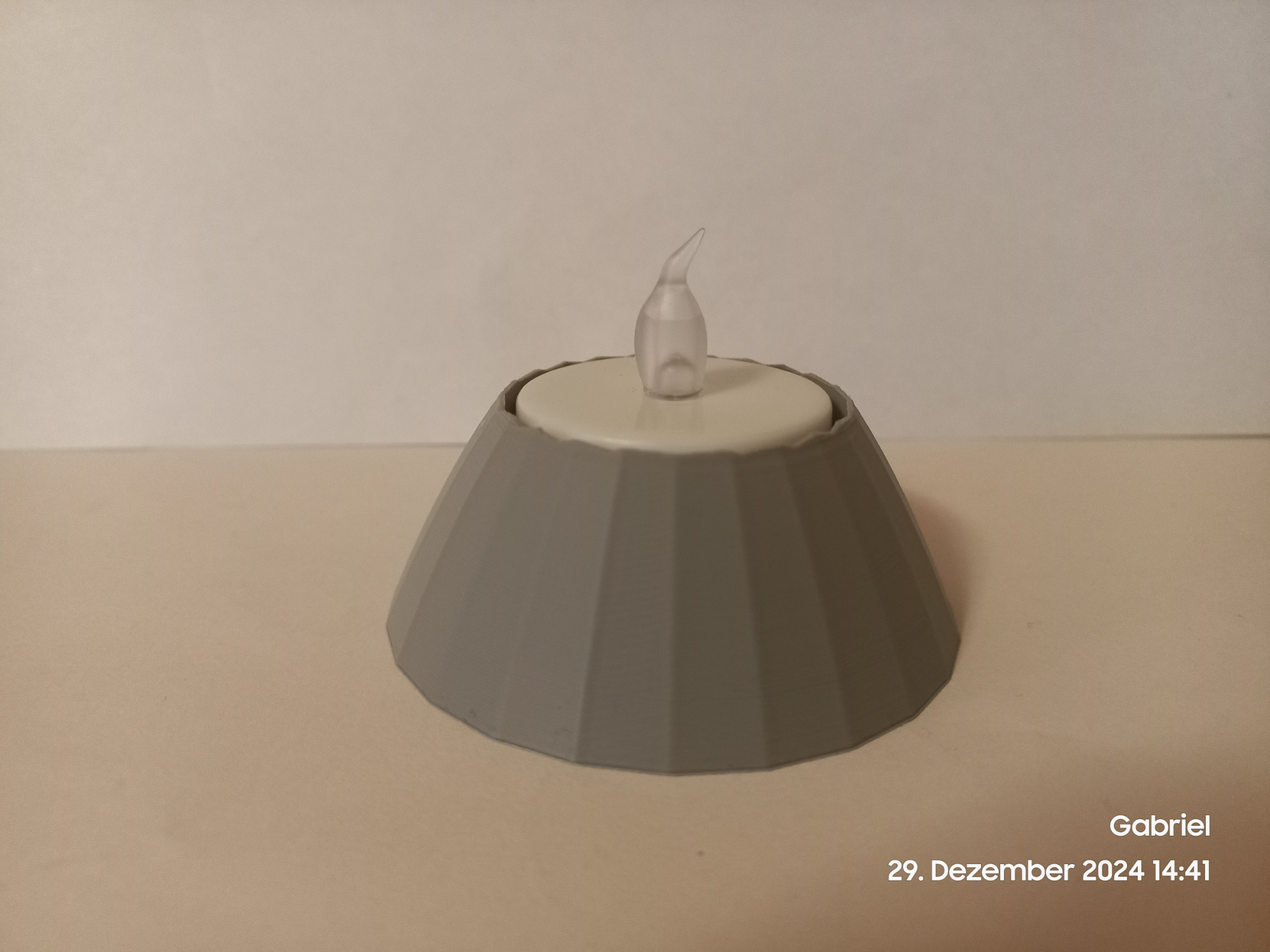 Tealight holder minimalist (volcano)