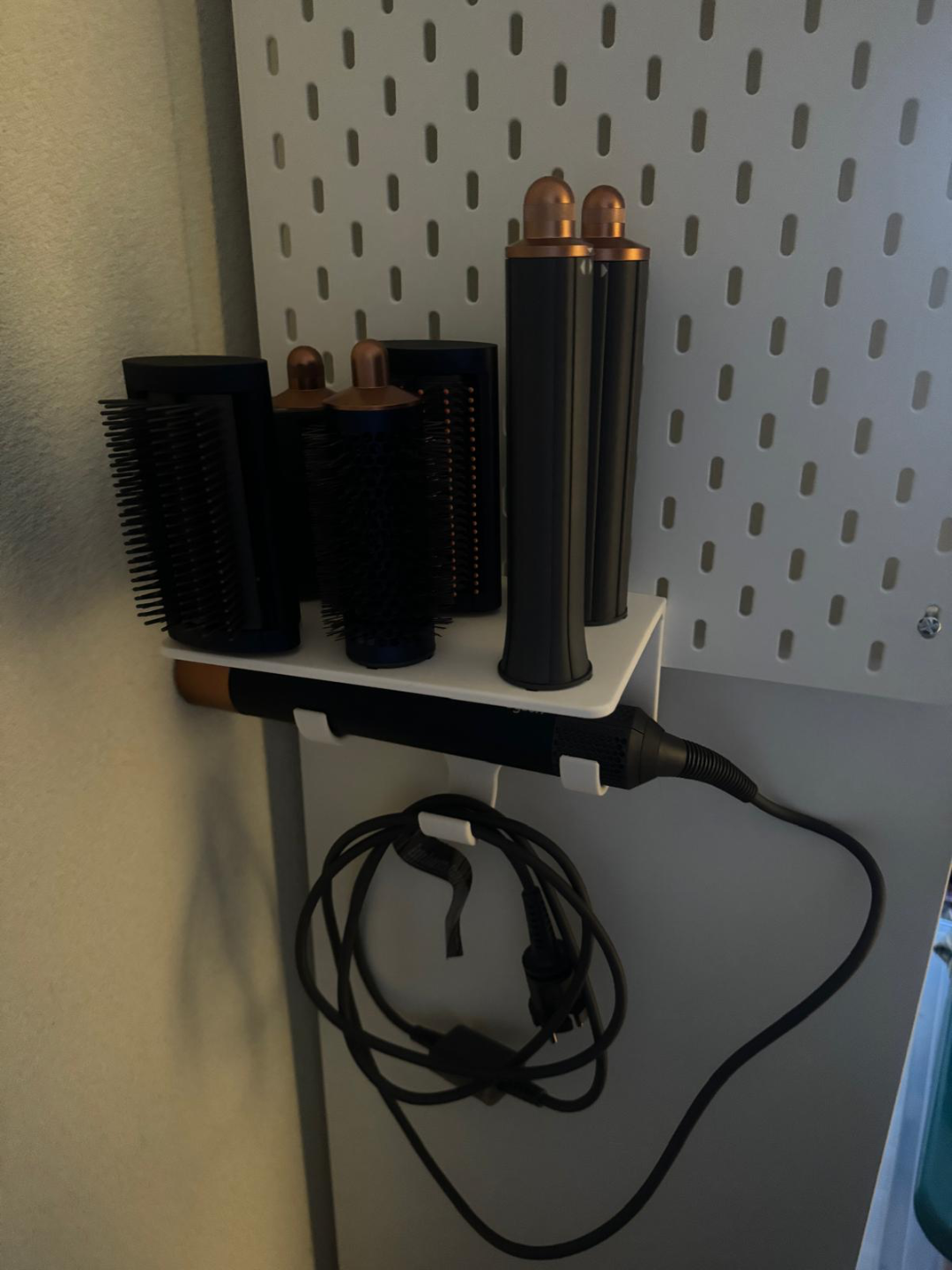 Dyson Airwrap Holder for IKEA Skadis Pegboard