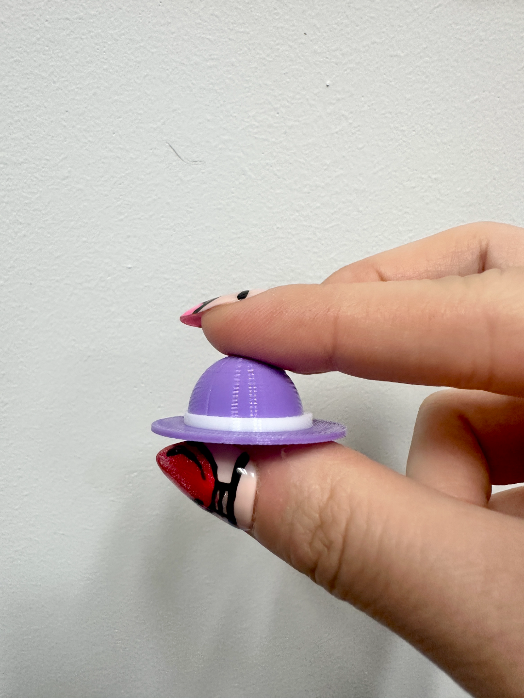 Tiny Ladies Hat For Broken Prints