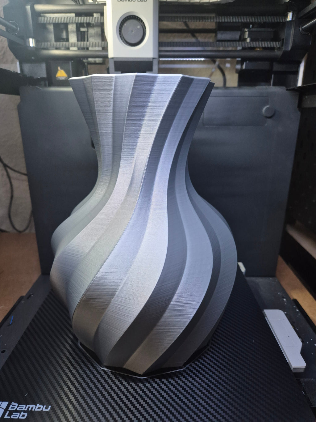 Vase Spiralförmig