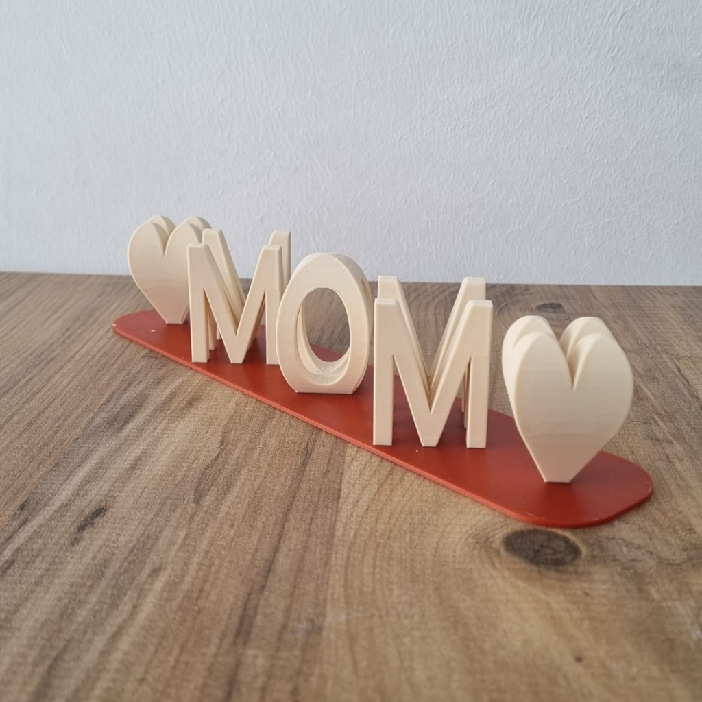 Mom Heart Sign - Digraph