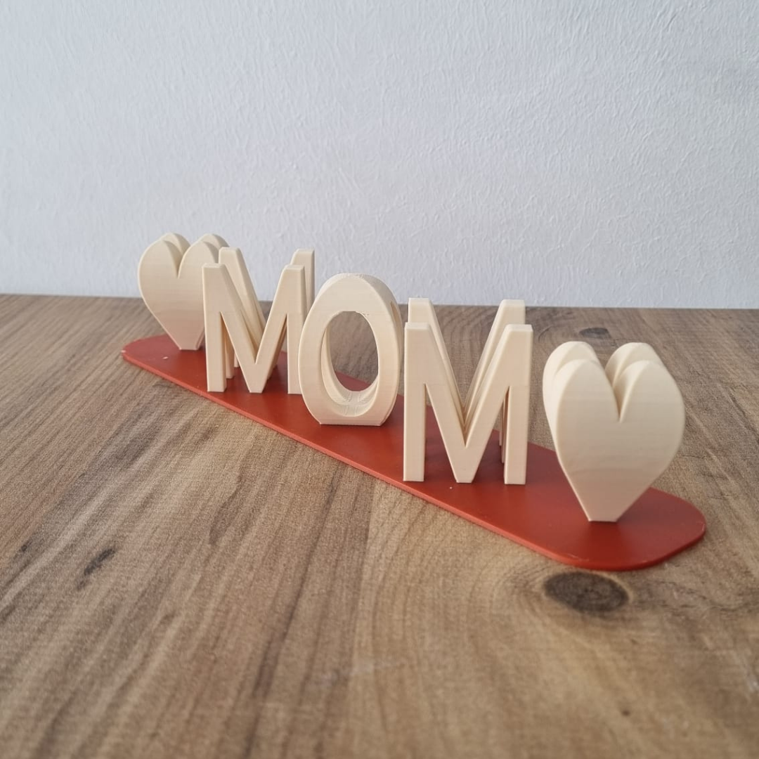 Mom Heart Sign - Digraph