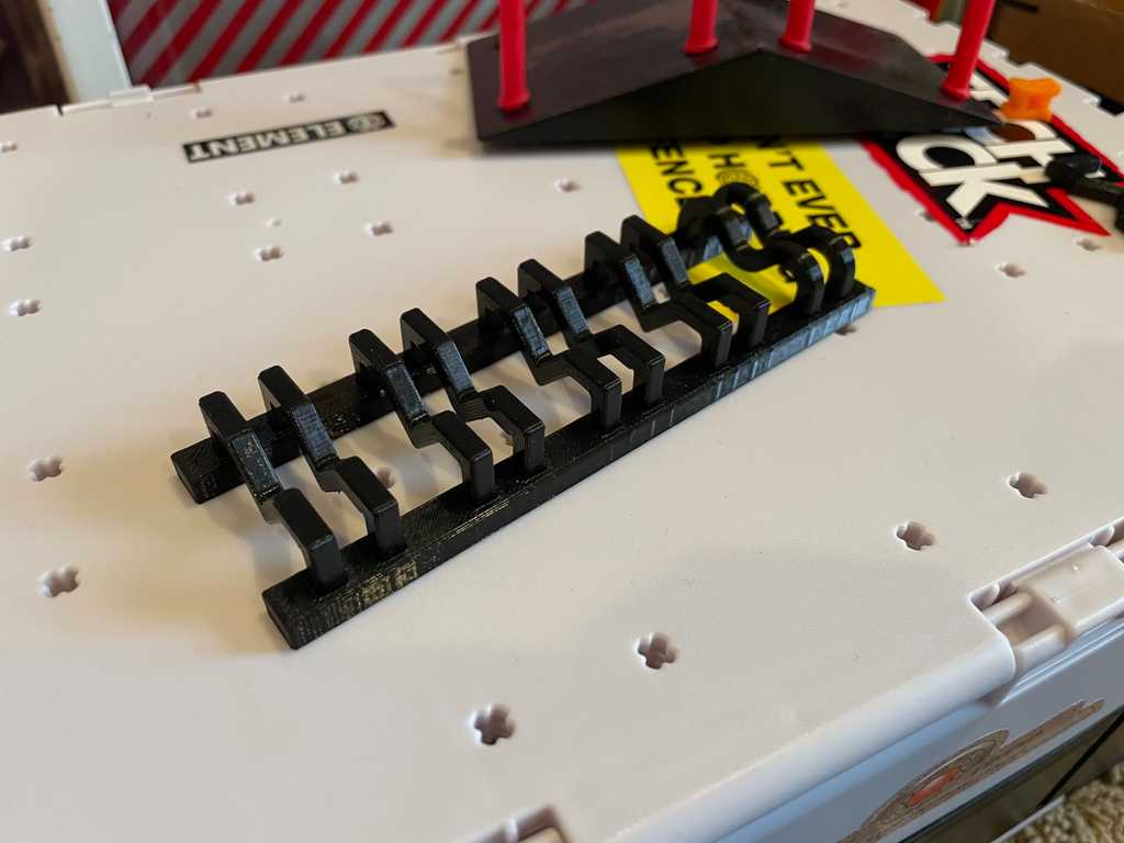 Finger Board Bike Rack