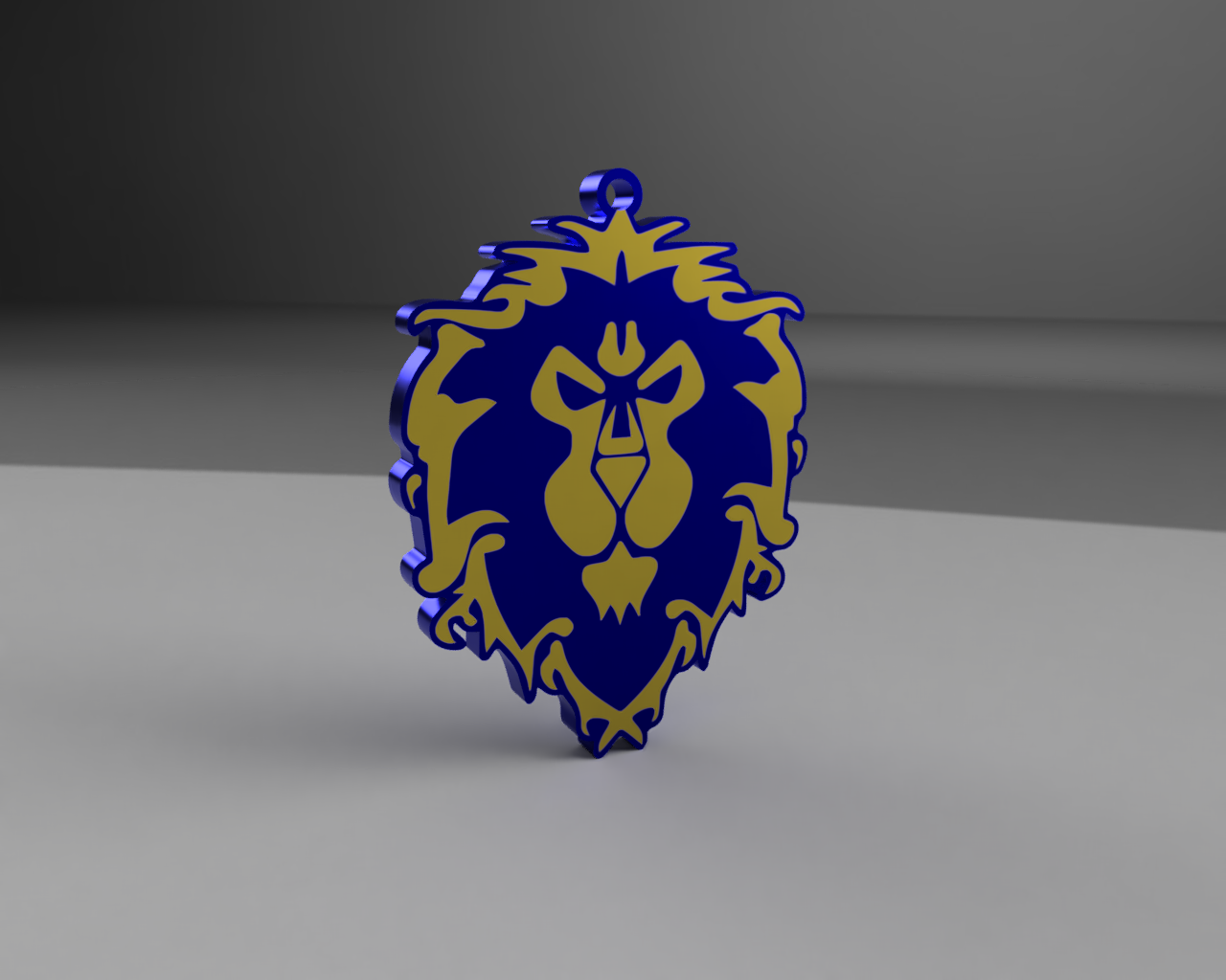 World of Warcraft Alliance Keychain