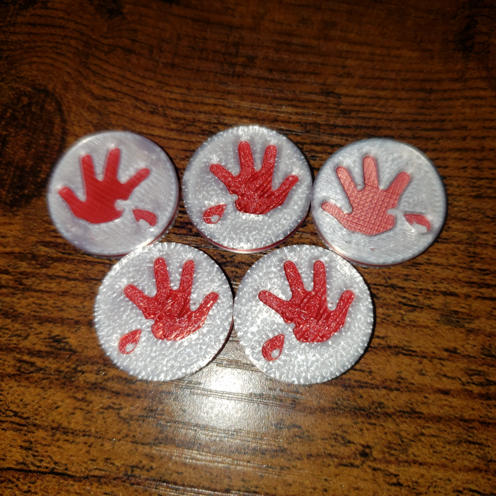 Dice Throne Vampire Lord Bleed Token