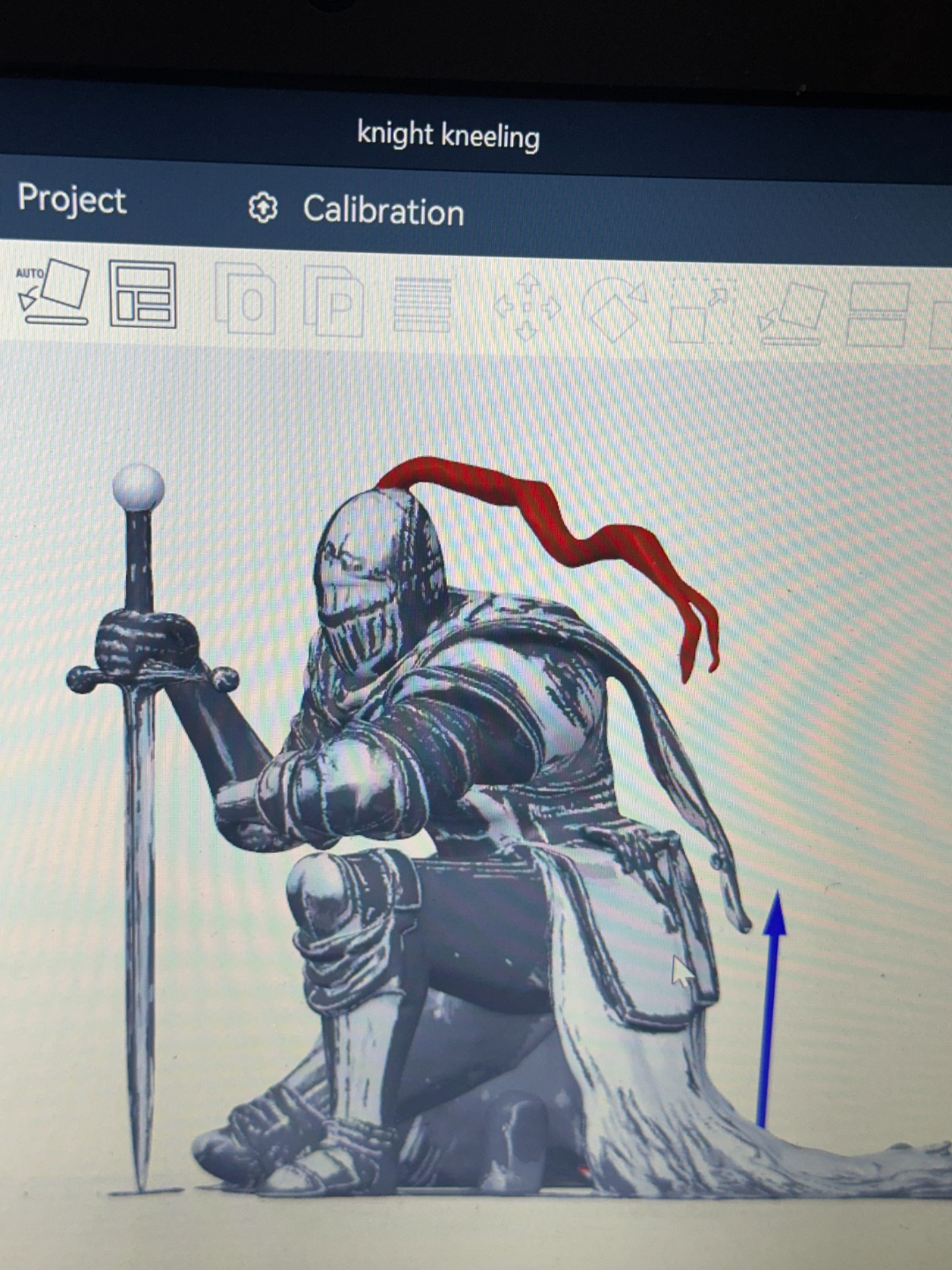 kneeling knight