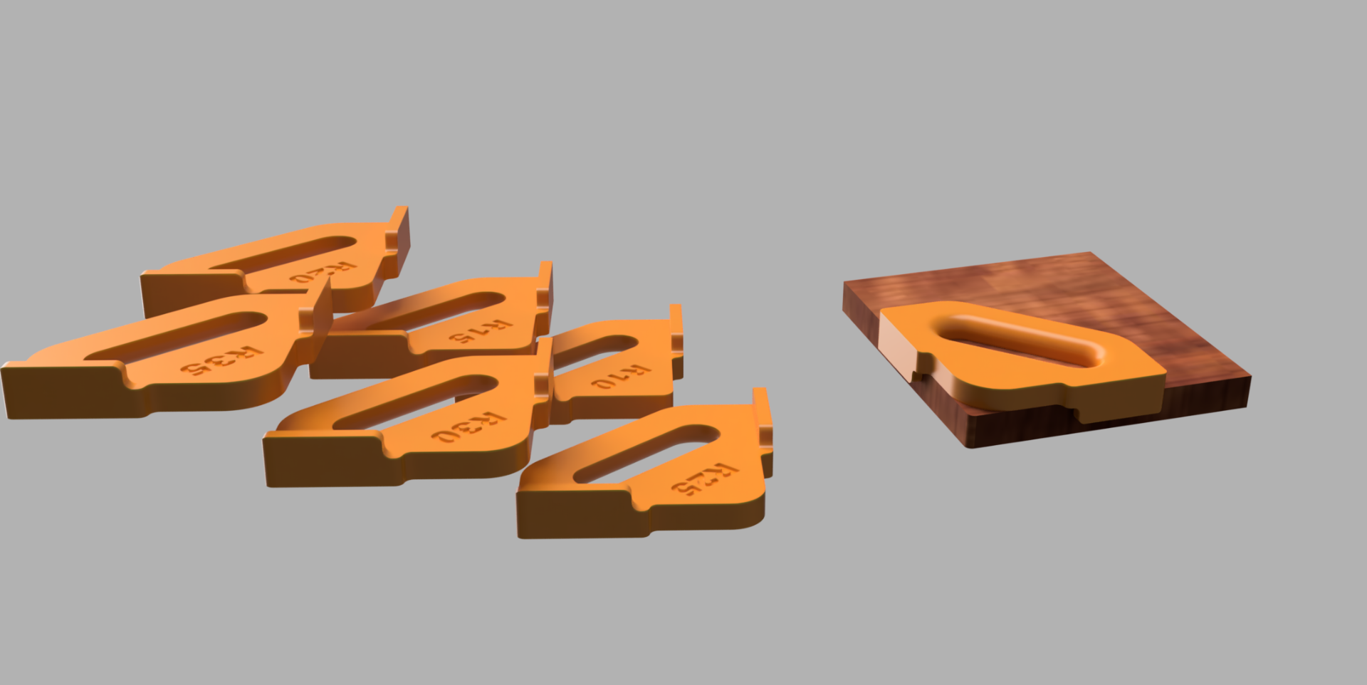 Corner Radius Jigs Router Template