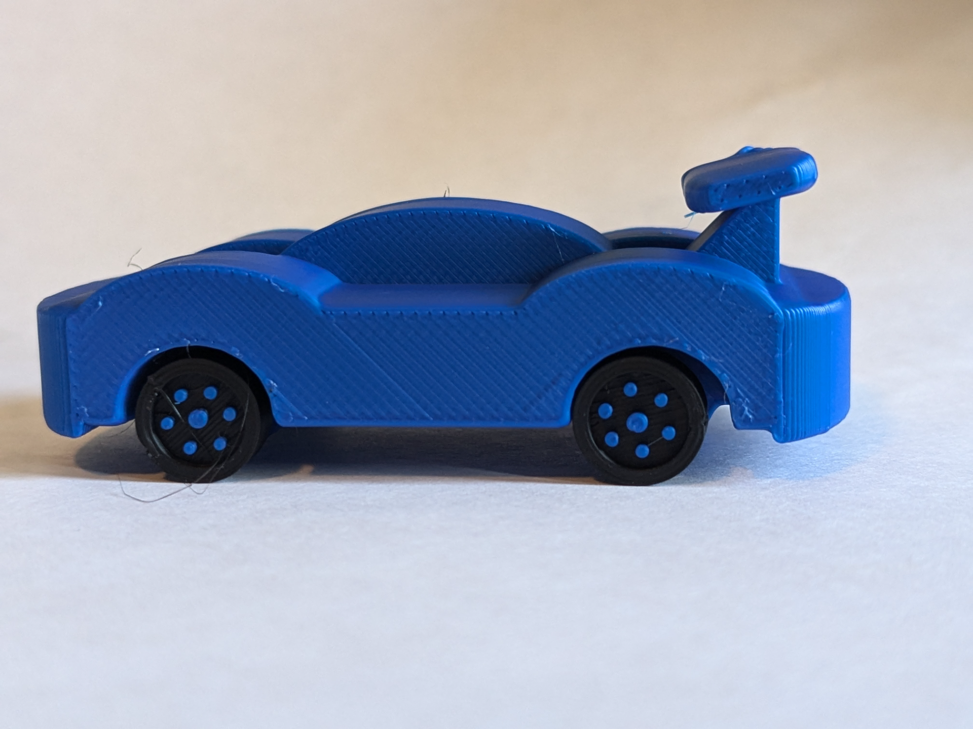 Basic Print in Place Car - Free Commercial Use