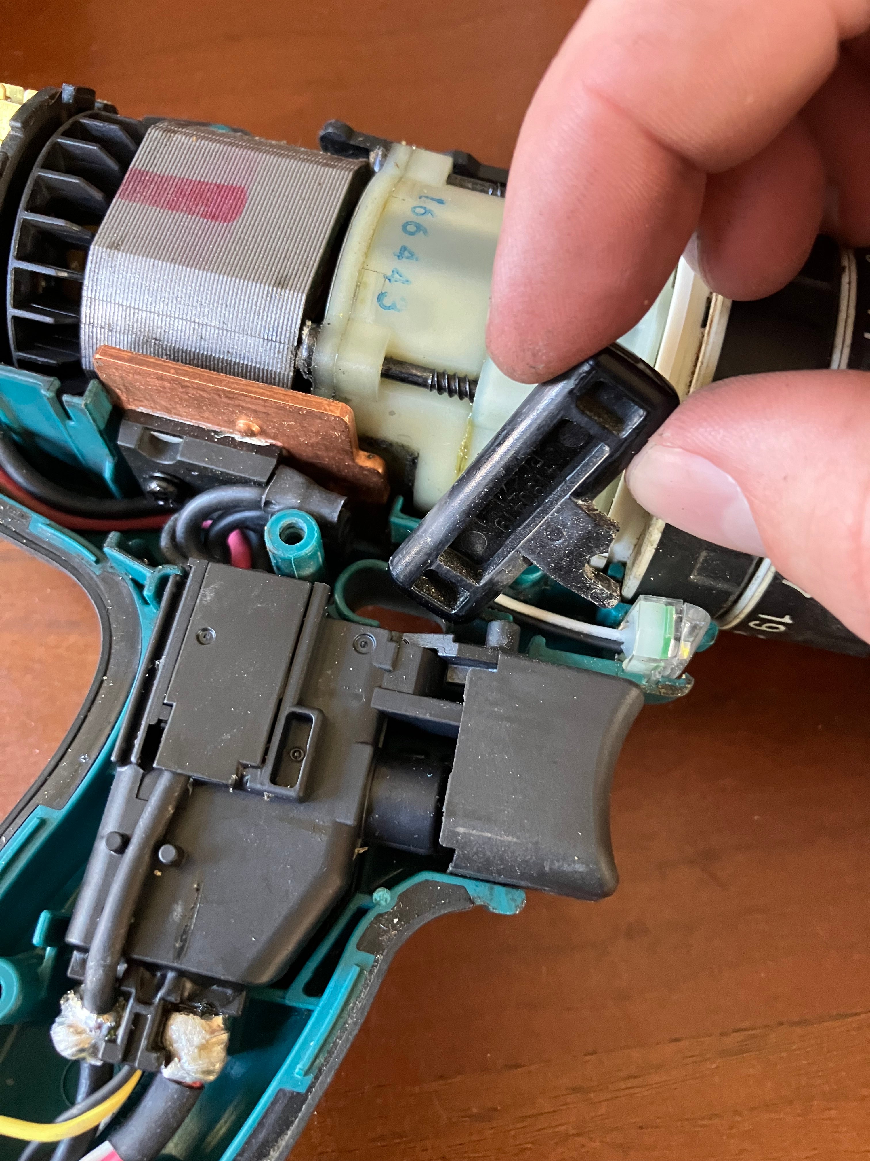 Makita Drill Switch/Lever for Rotation Direction