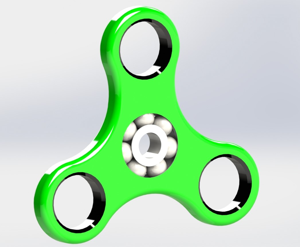 Fidget Spinner - Print In Place - only 9 g/25min