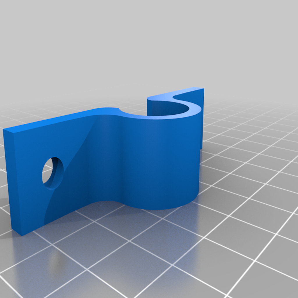 Wall Tube mount / bracket for 16 and 26 mm OD
