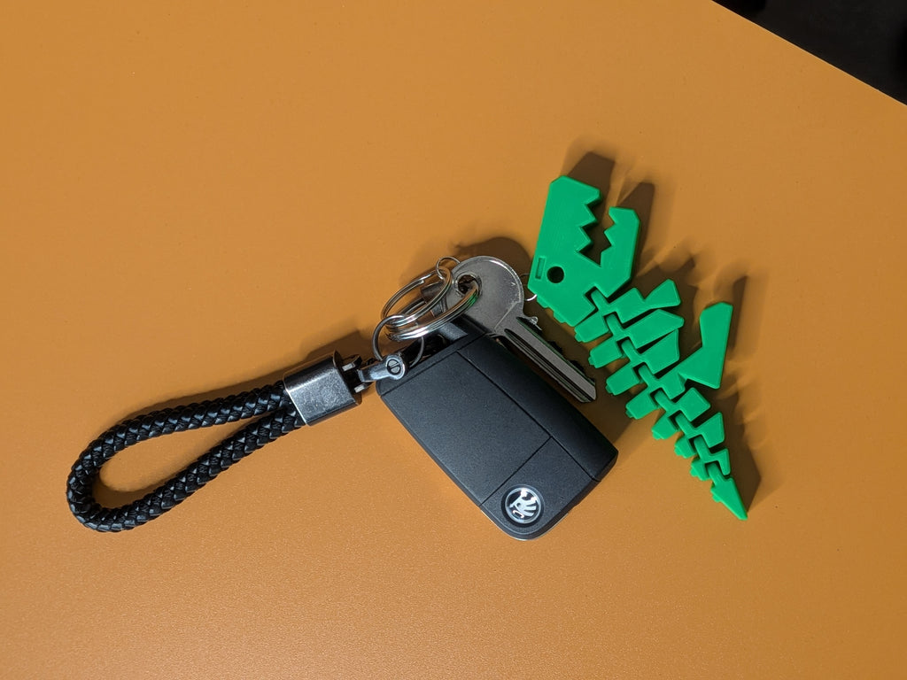 Flexi Rex Keychain