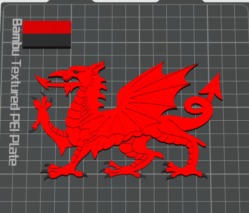 Dragon ( WELSH DRAGON)