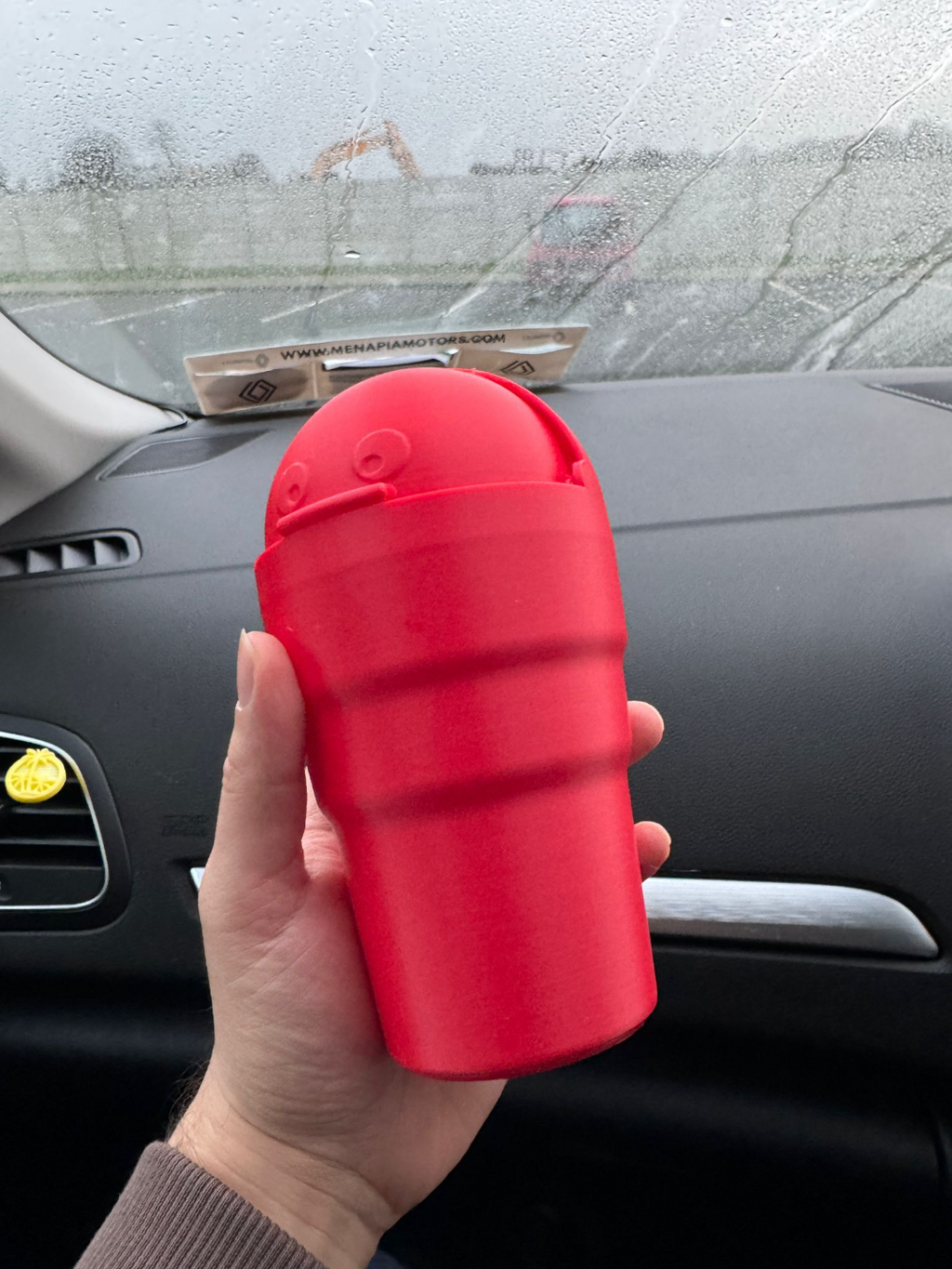 Auto Trash Bin Portable Car Trash Can