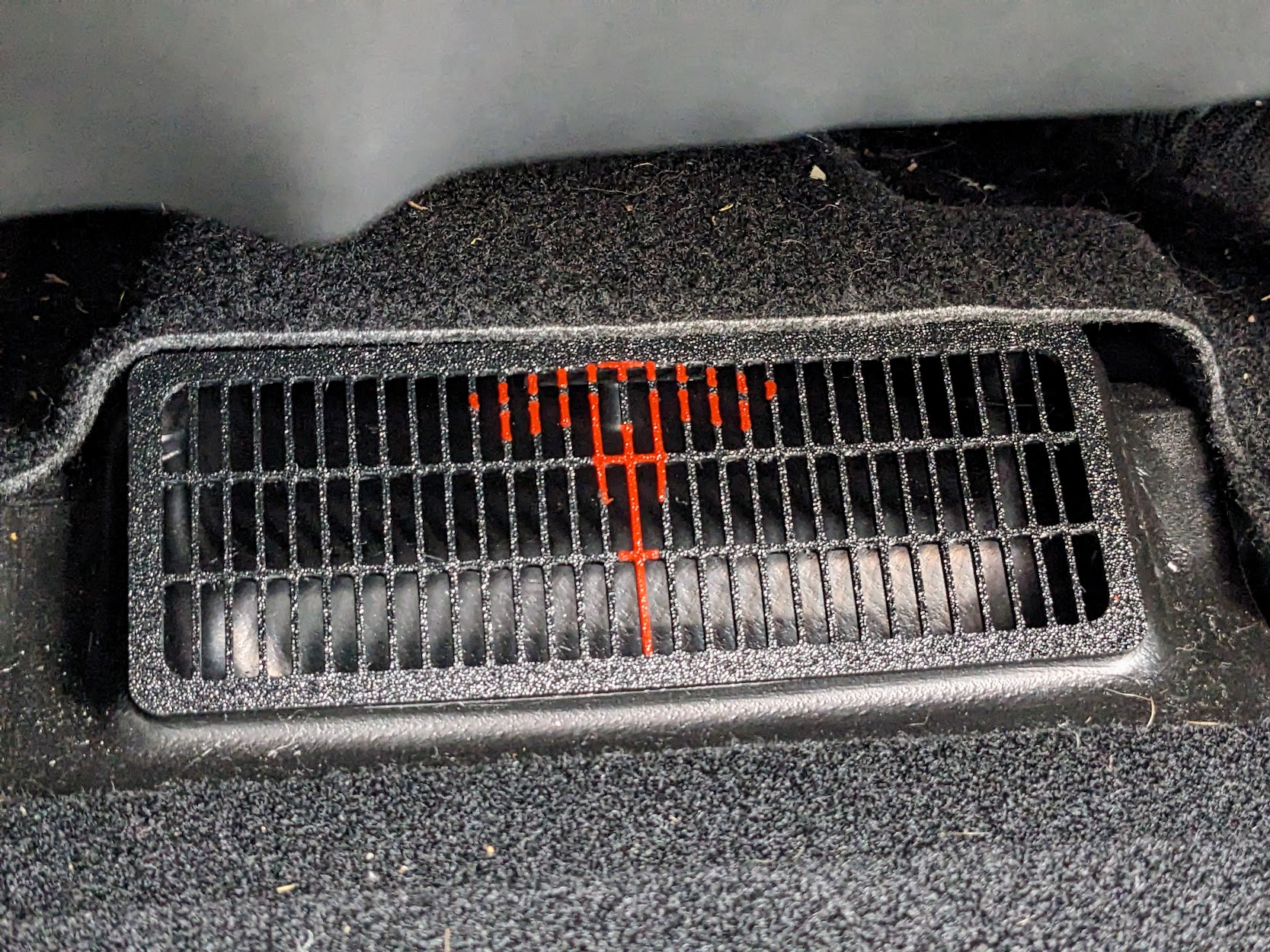 Tesla Model 3 Floor Vent Cover Grille
