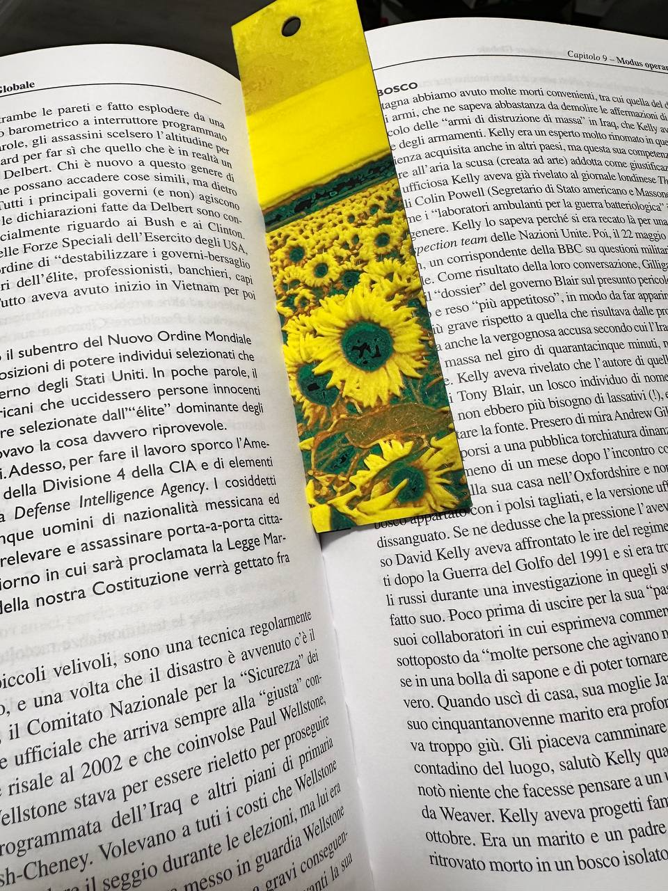 Sunflowers Bookmark
