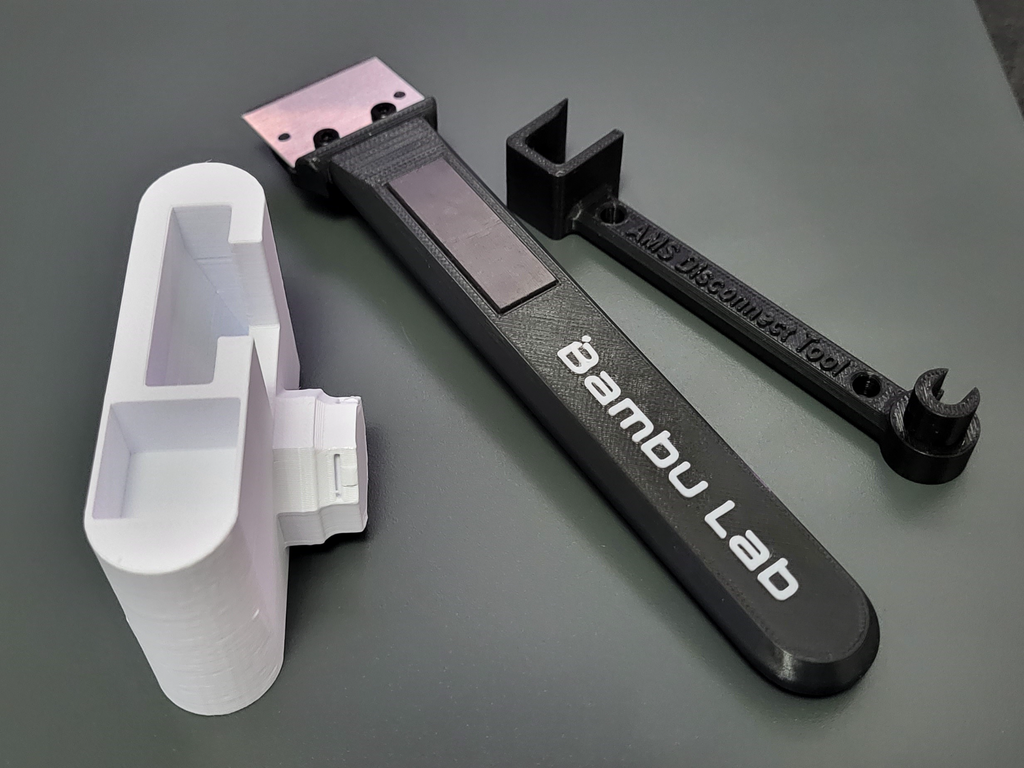 Bambu Labs scraper and AMS tool holder for Multiboard