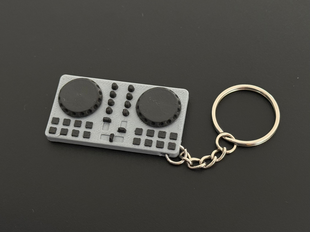 Fidget DJ-Controller Keychain