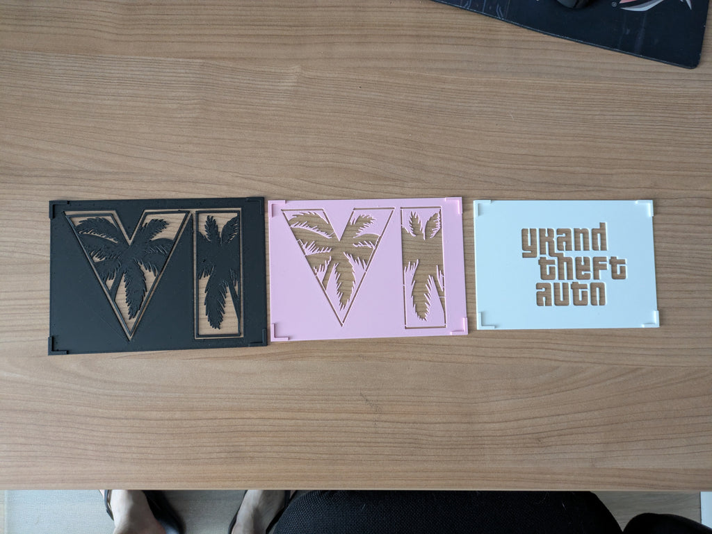 GTA VI (6) Template spray paint / pencil