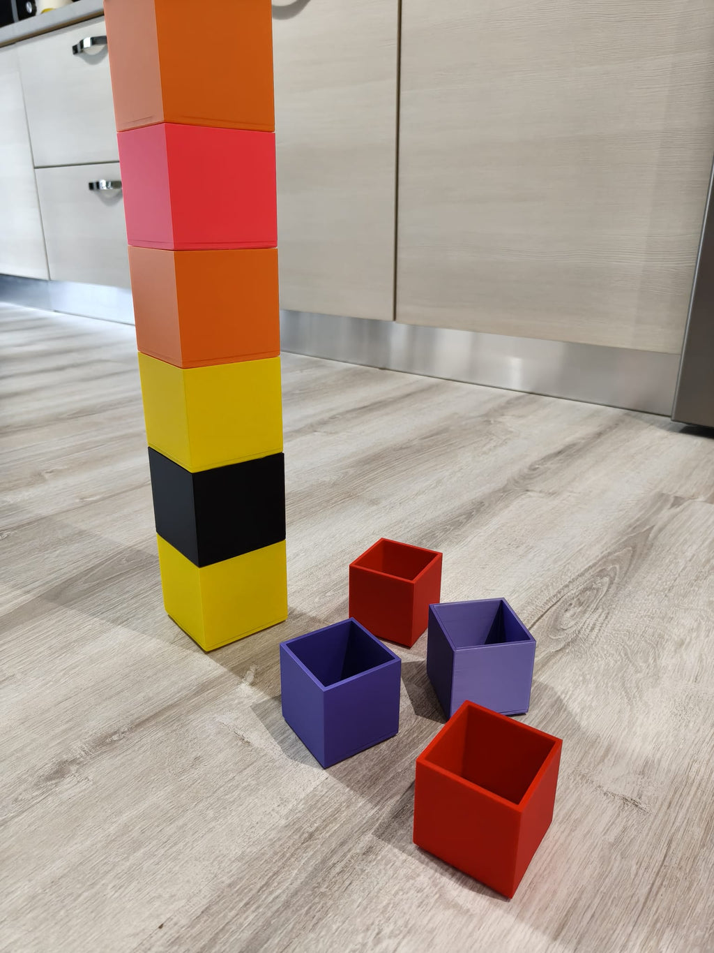 CUBI IMPILABILI montessori