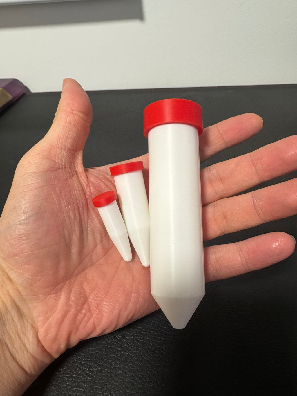 Laboratory test tubes