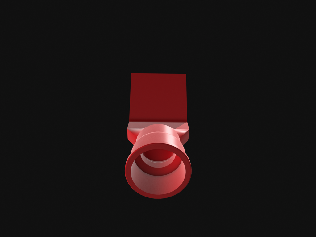 Shop vac angled adapter for rigid brand