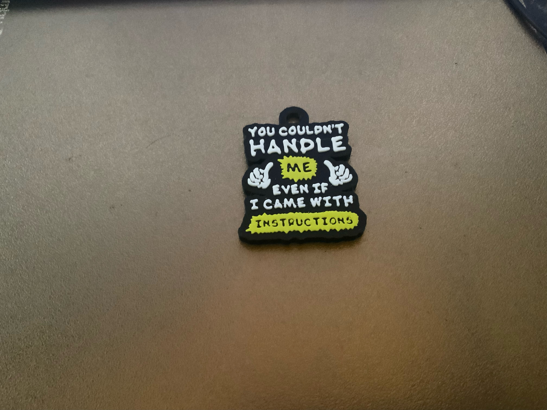 handle me keychain / charm (free commercial)