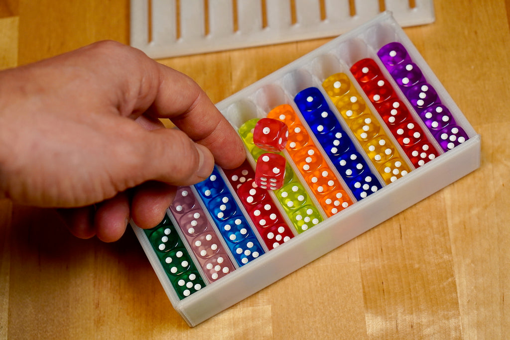 100 dices box