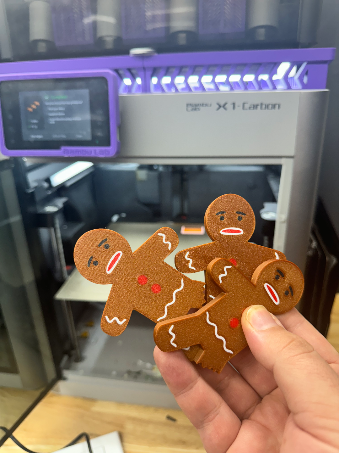 Gingerbread Fridge Magnets