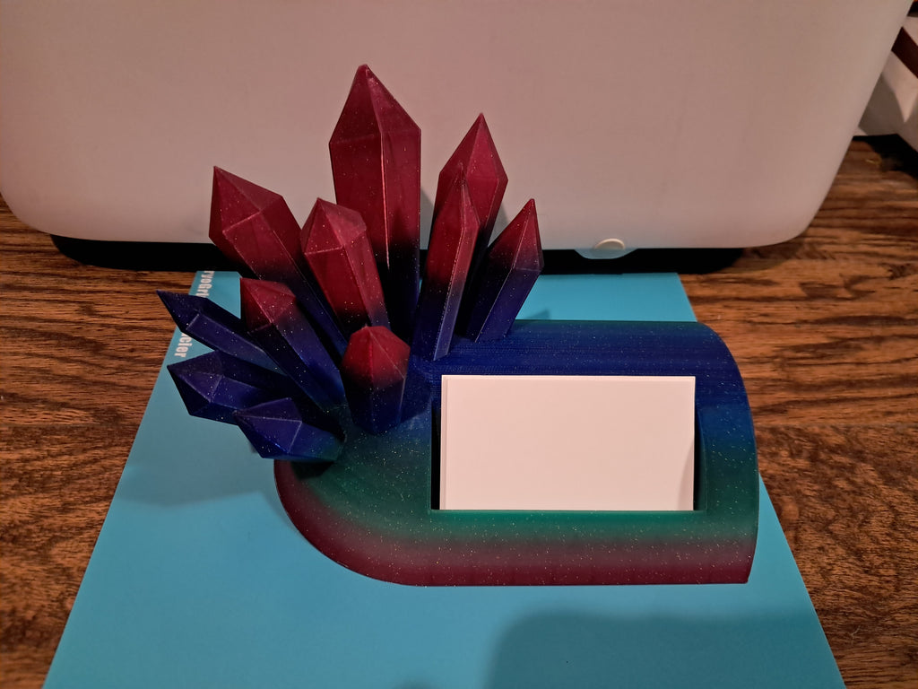 Crystal Business Card Holder