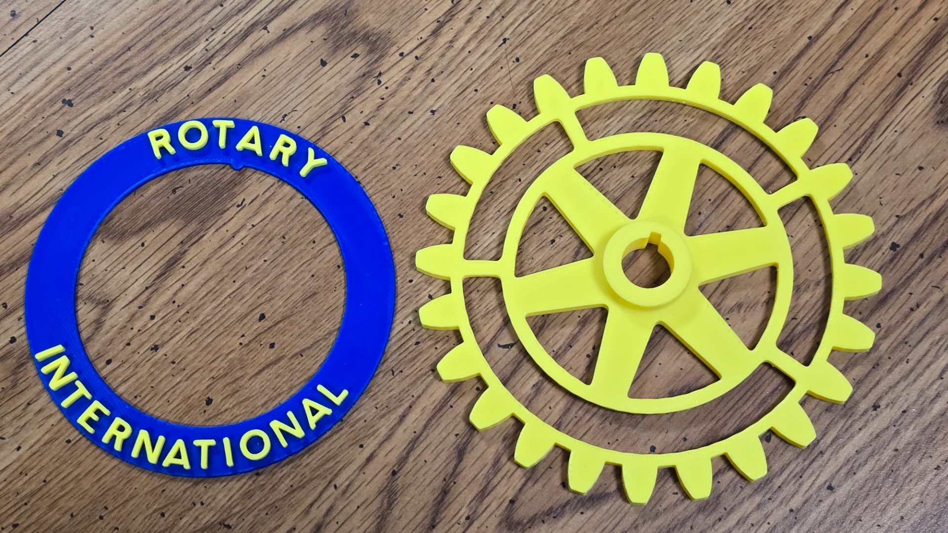 Rotary International 3D Logo