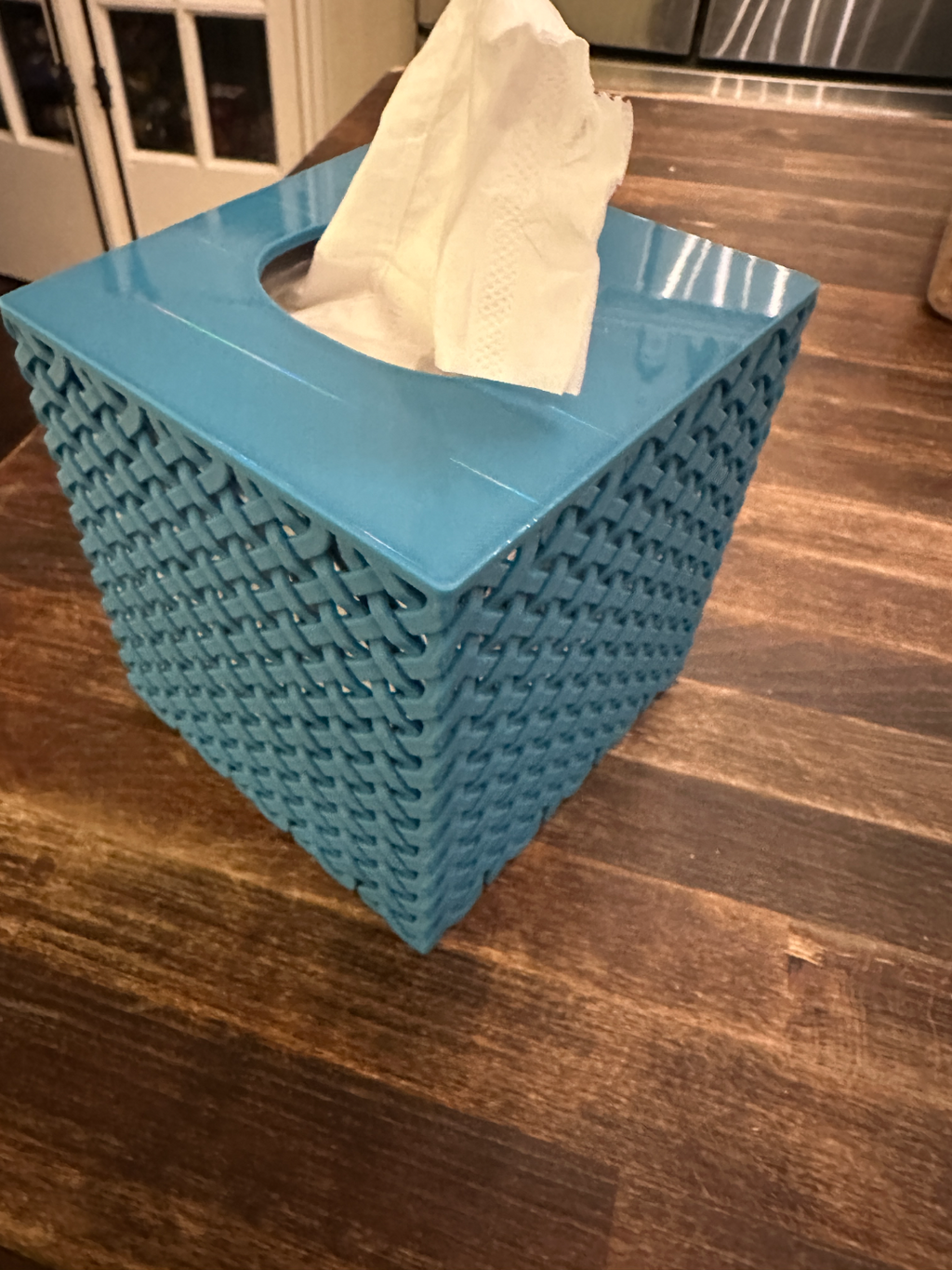 Tissue box cover