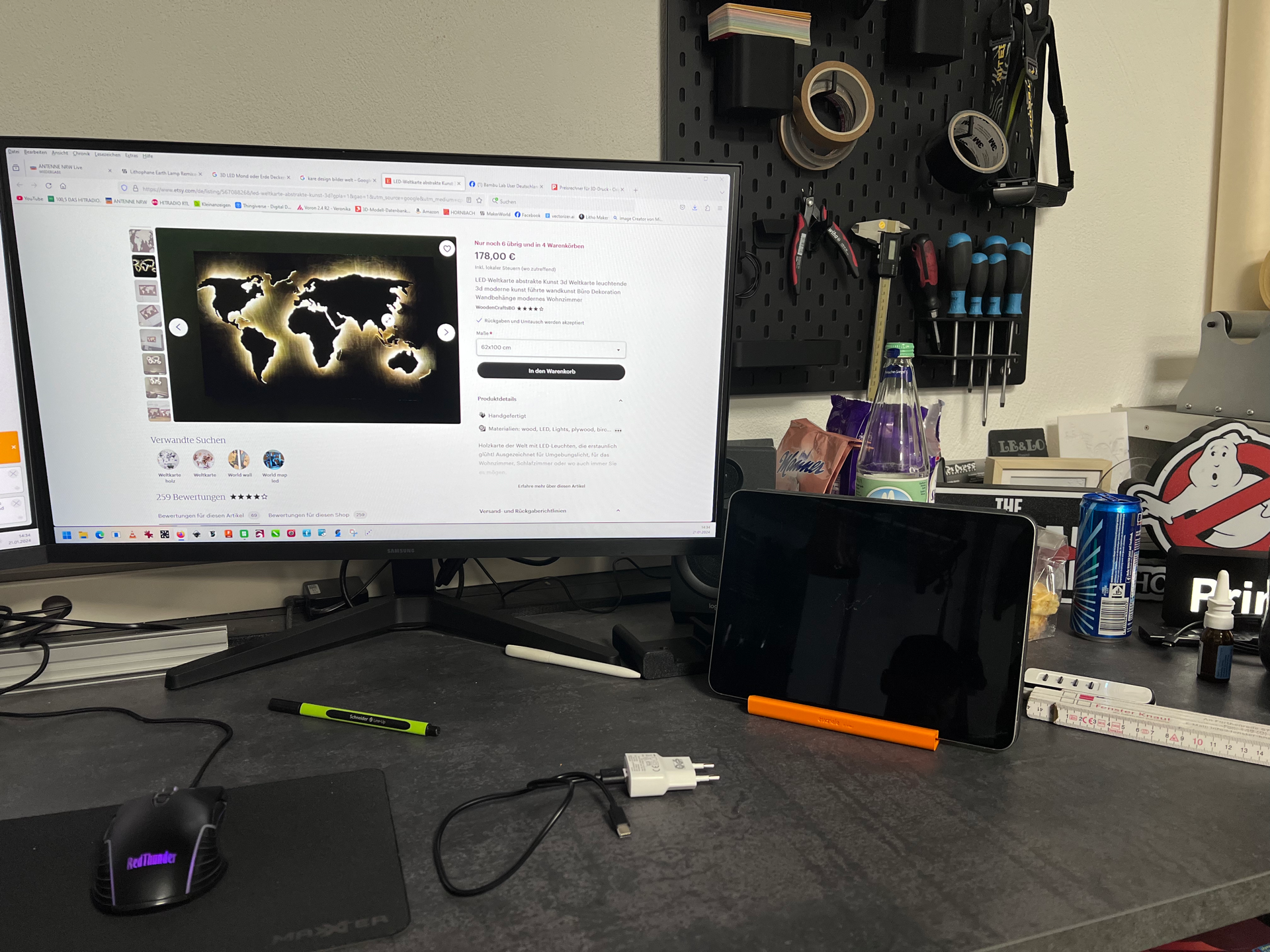 Tablet stand Ipad ,Samsung Tab 8
