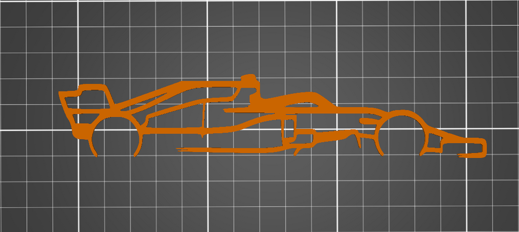 Formula 1 car WALLART