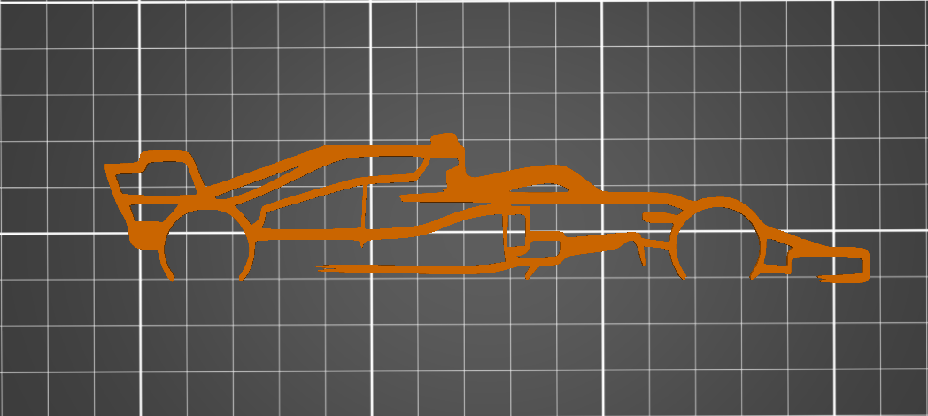 Formula 1 car WALLART