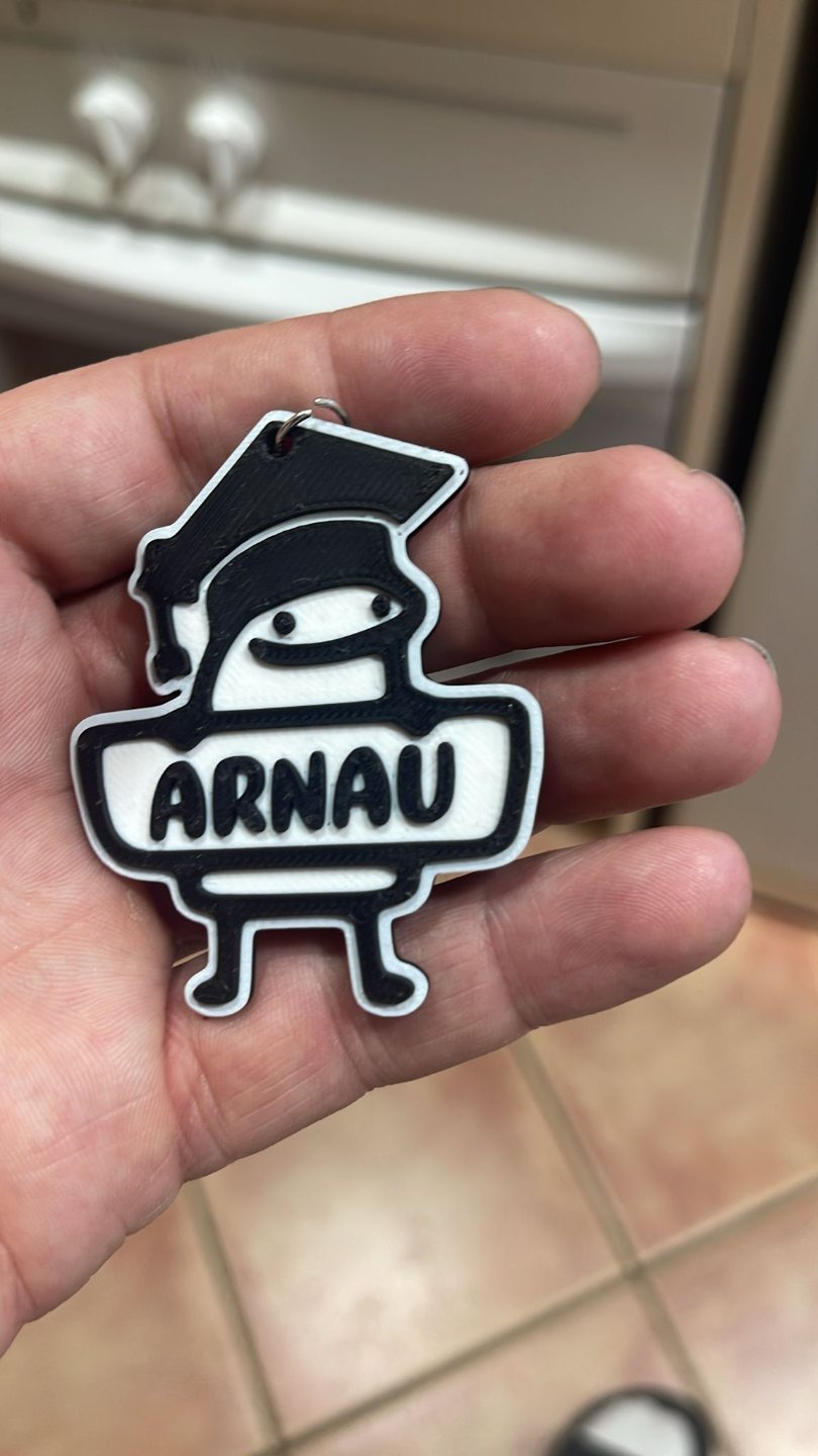 flork name keycain