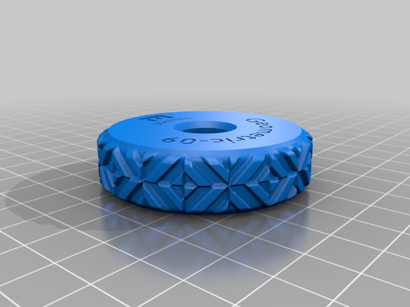 Texture Clay Wheel - Geometric Pattern