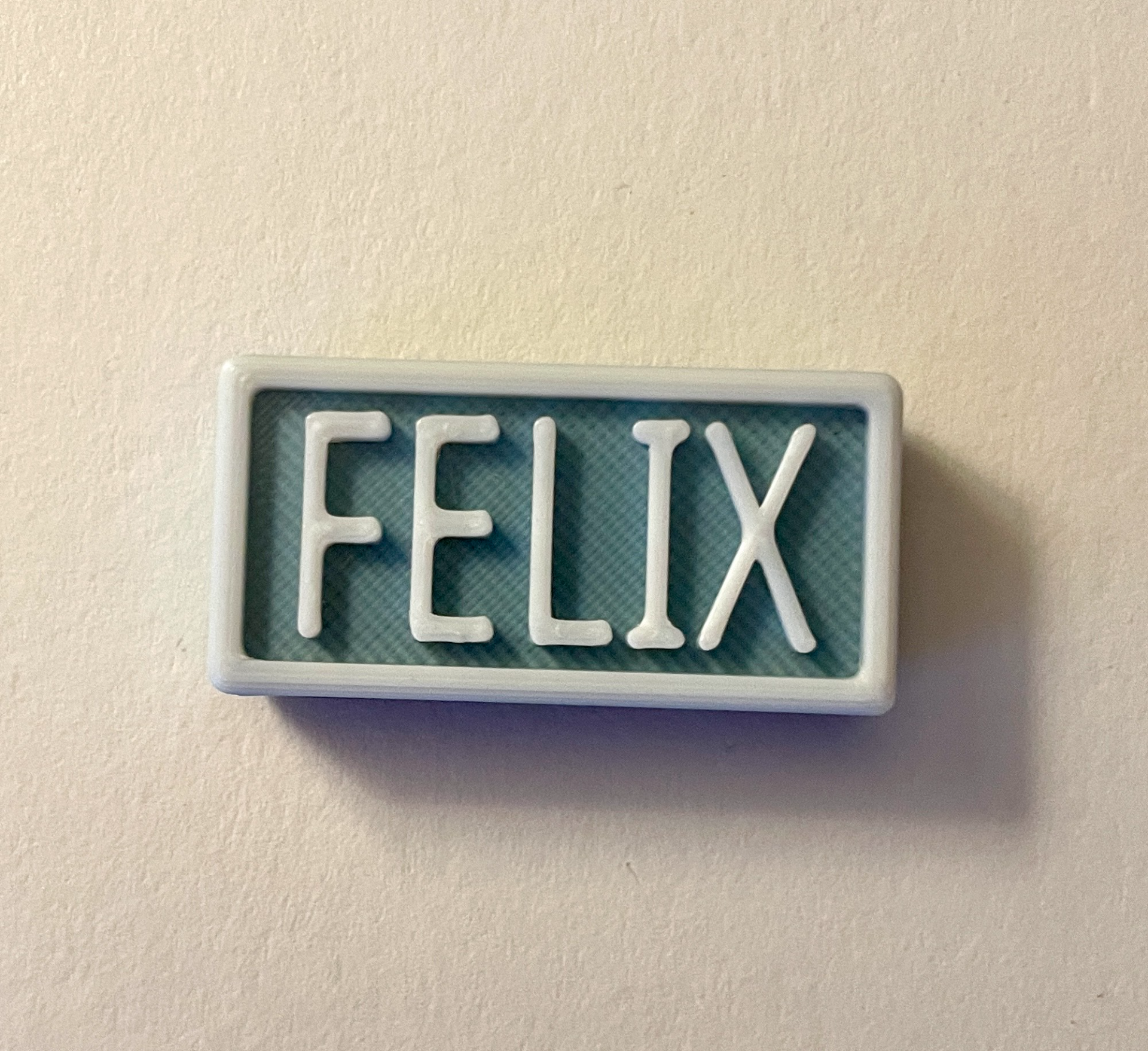 Felix nameplate