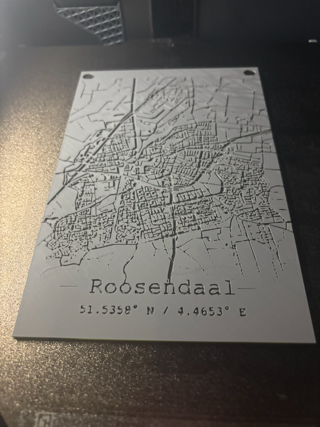 map of the city of roosendaal