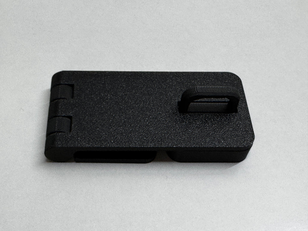 Überfalle (Locking hasp) einfach